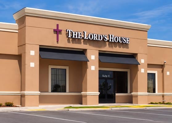 The Lord's House Church exterior, Suite C