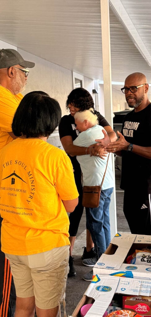 Food for the Soul ministry volunteers serving the community